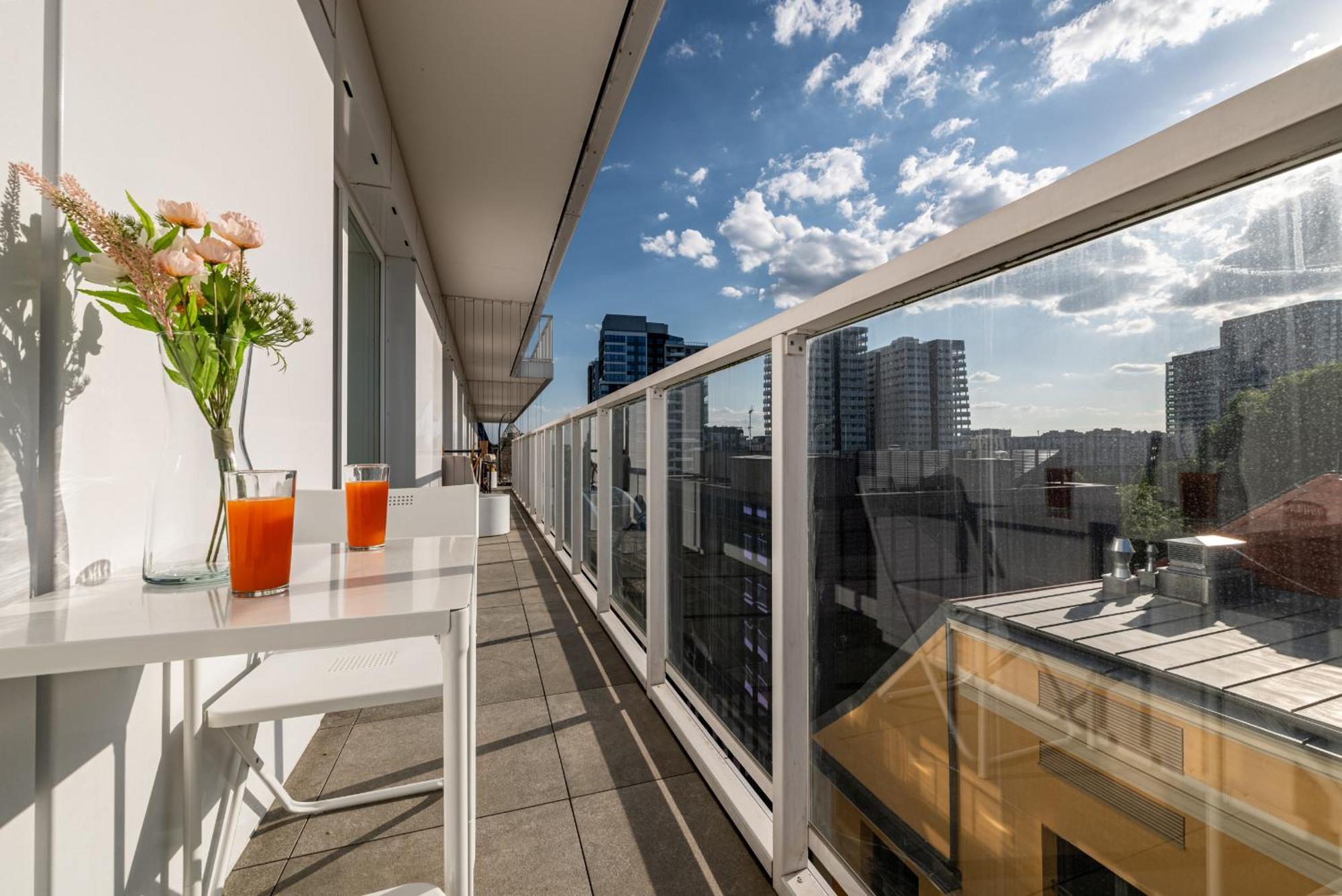 Witolda Riverside Apartments - Balcony, City View - By Rentujemy Wroclaw Luaran gambar